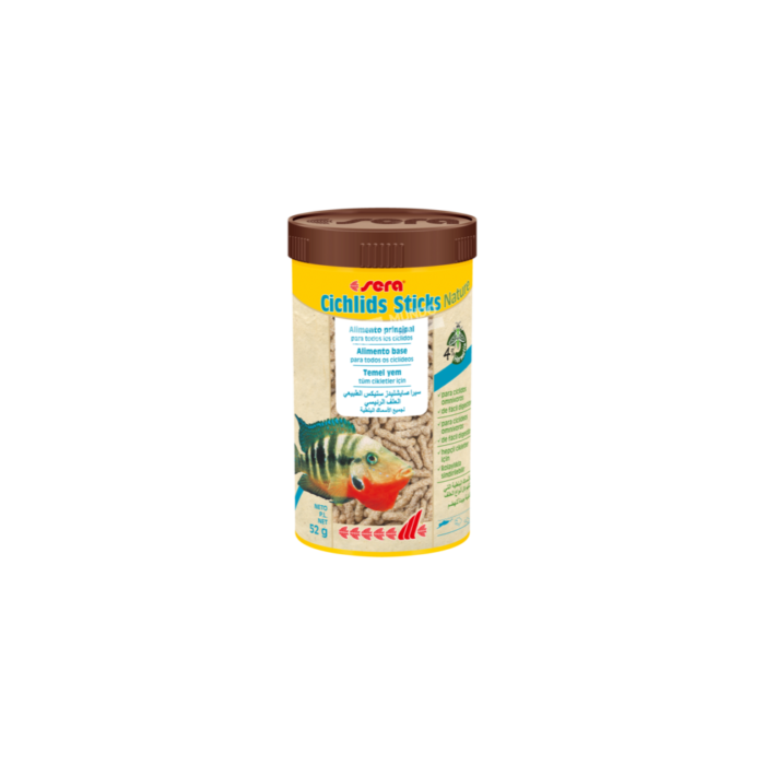 Sera Cichlids Sticks Nature (1l)