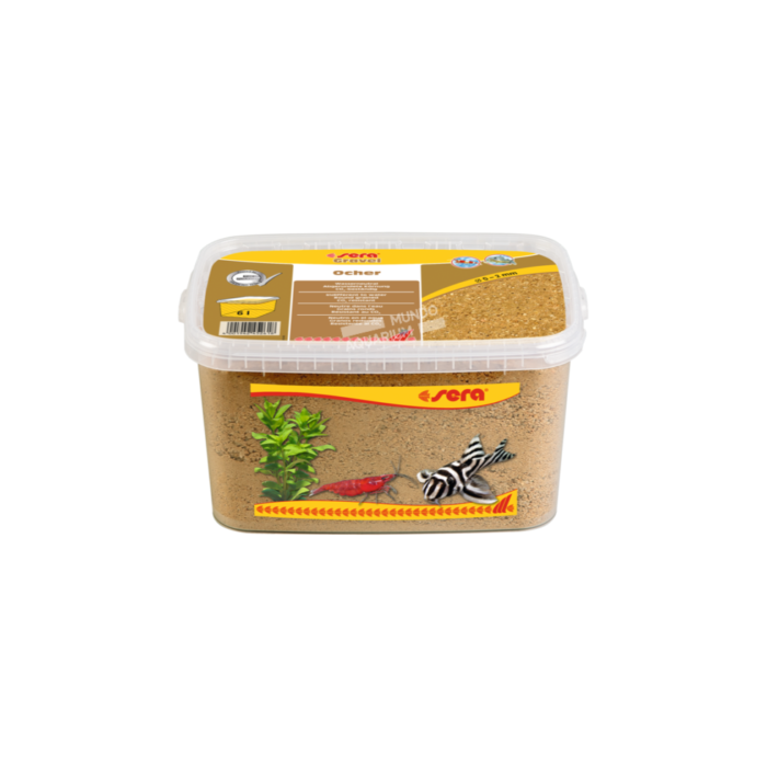 Sera Gravel Ocher Ø 0 – 2 mm (6l)